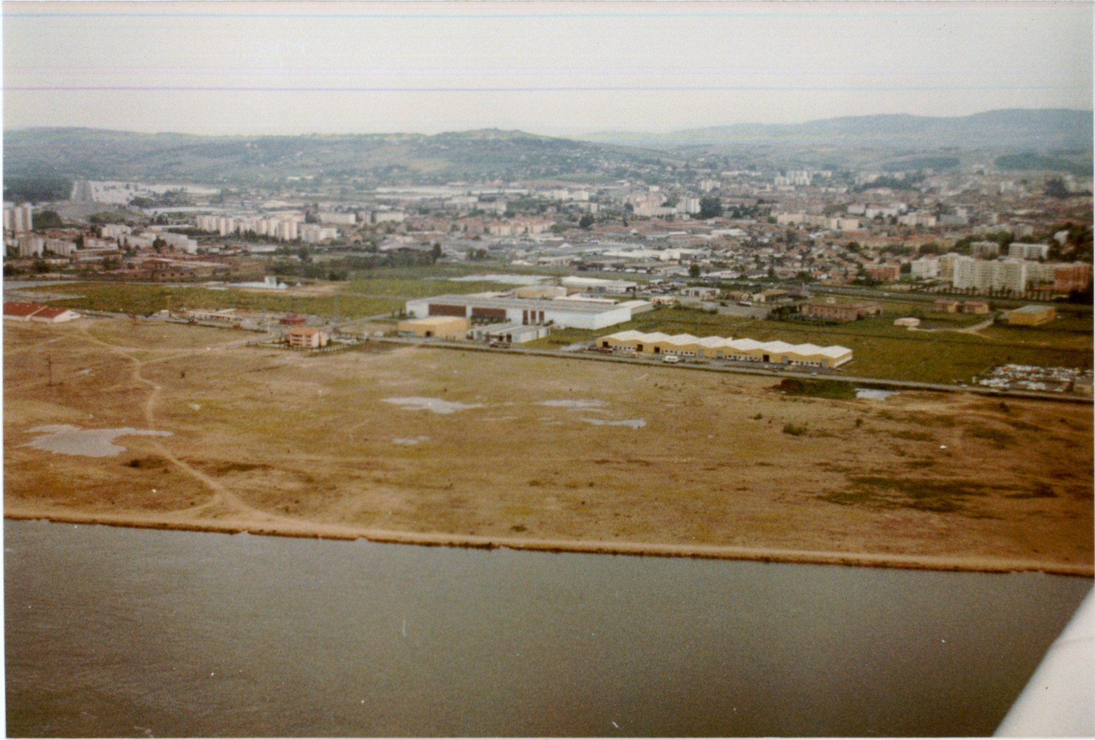 Crue de la Saône en 1983 à Villefranche-sur-Saône