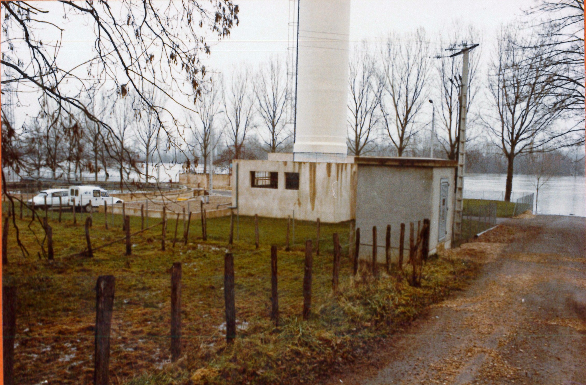 Crue de la Saône en 1981 à Tournus