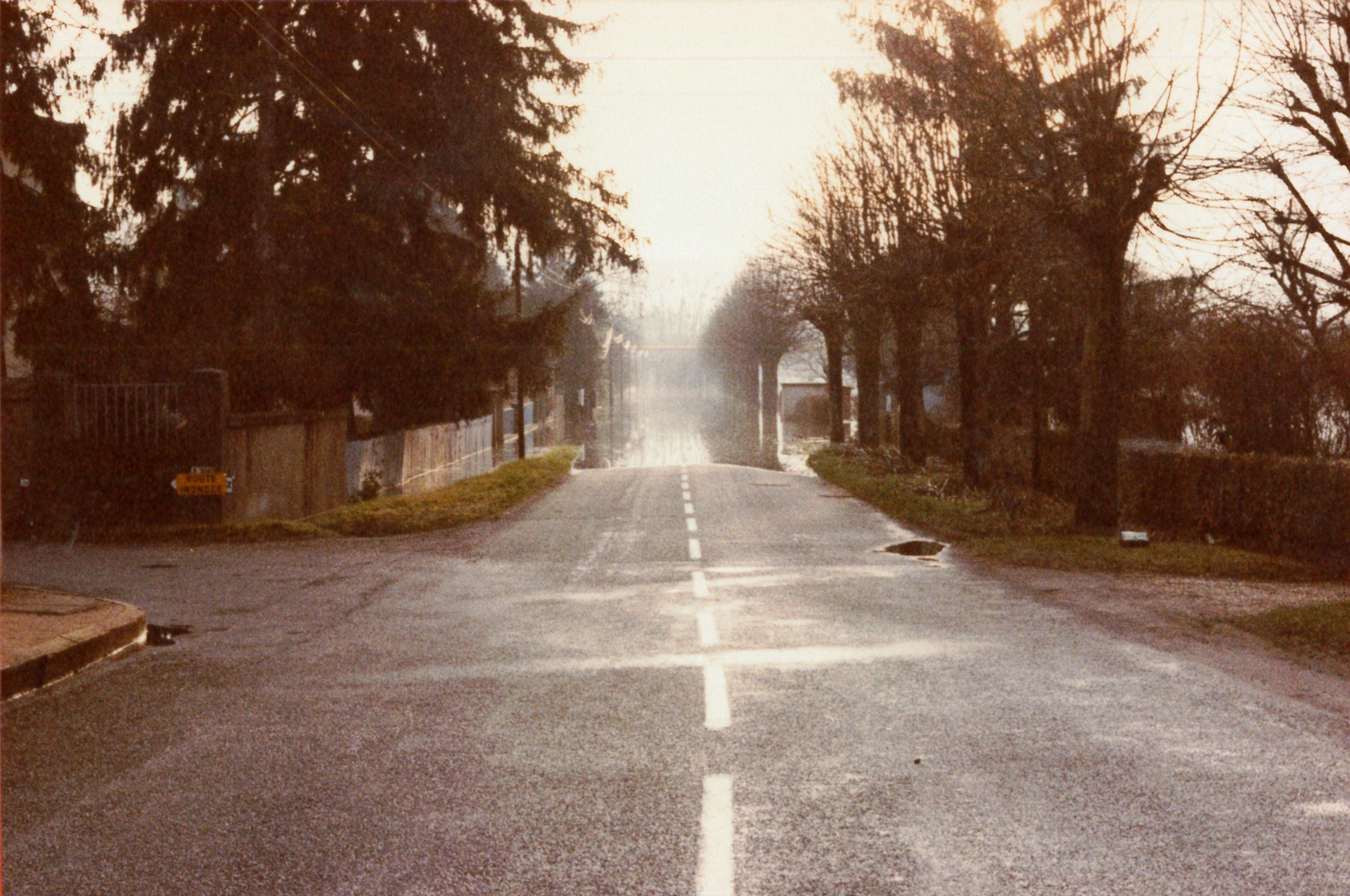 Crue de la Saône en 1981 à St Didier-sur-Chalaronne