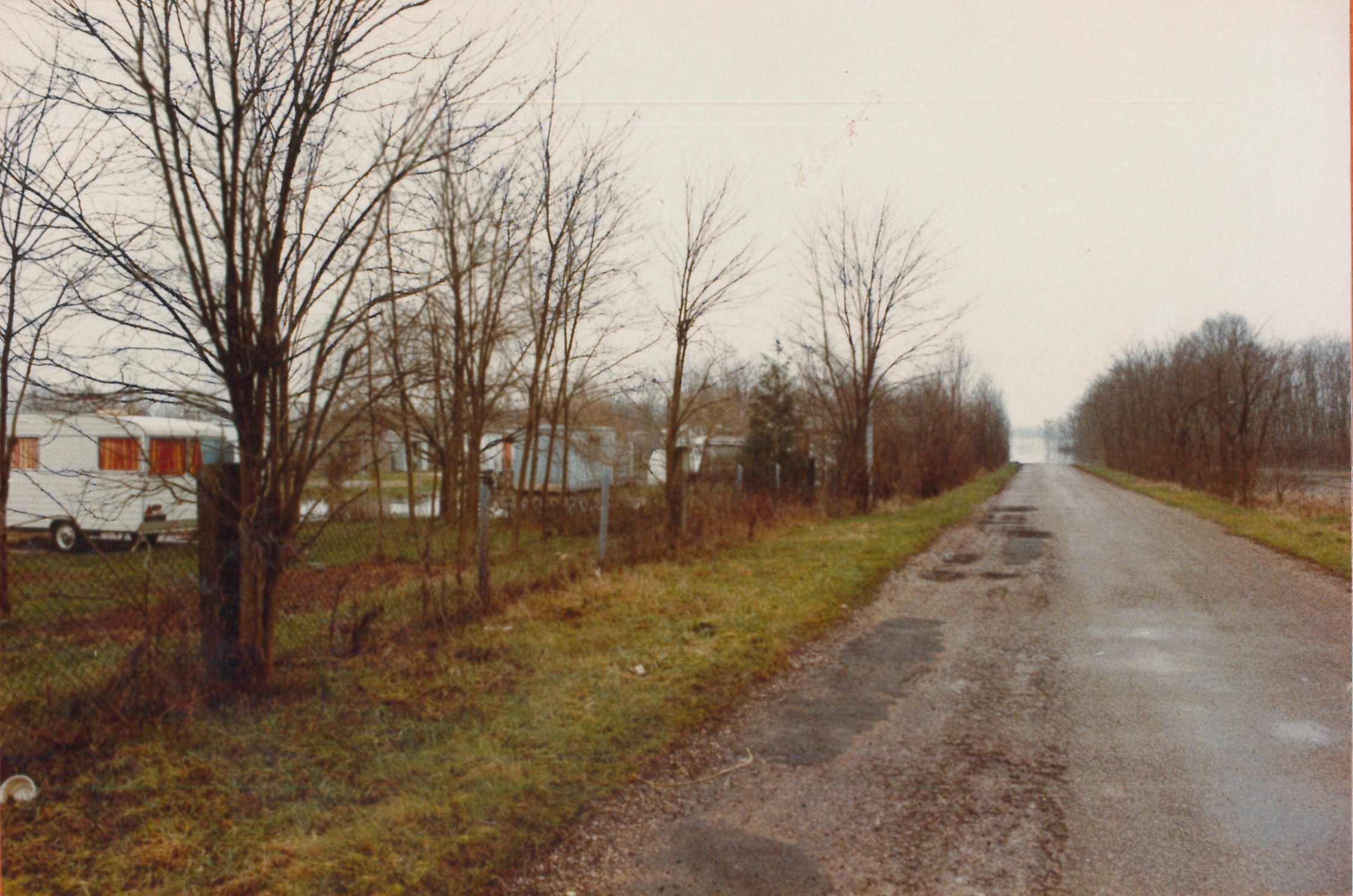 Crue de la Saône en 1981 à Montbellet