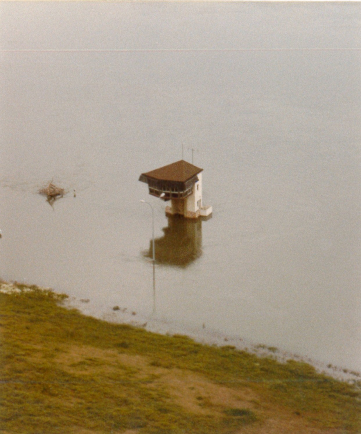 Crue de la Saône en 1983 à Ormes