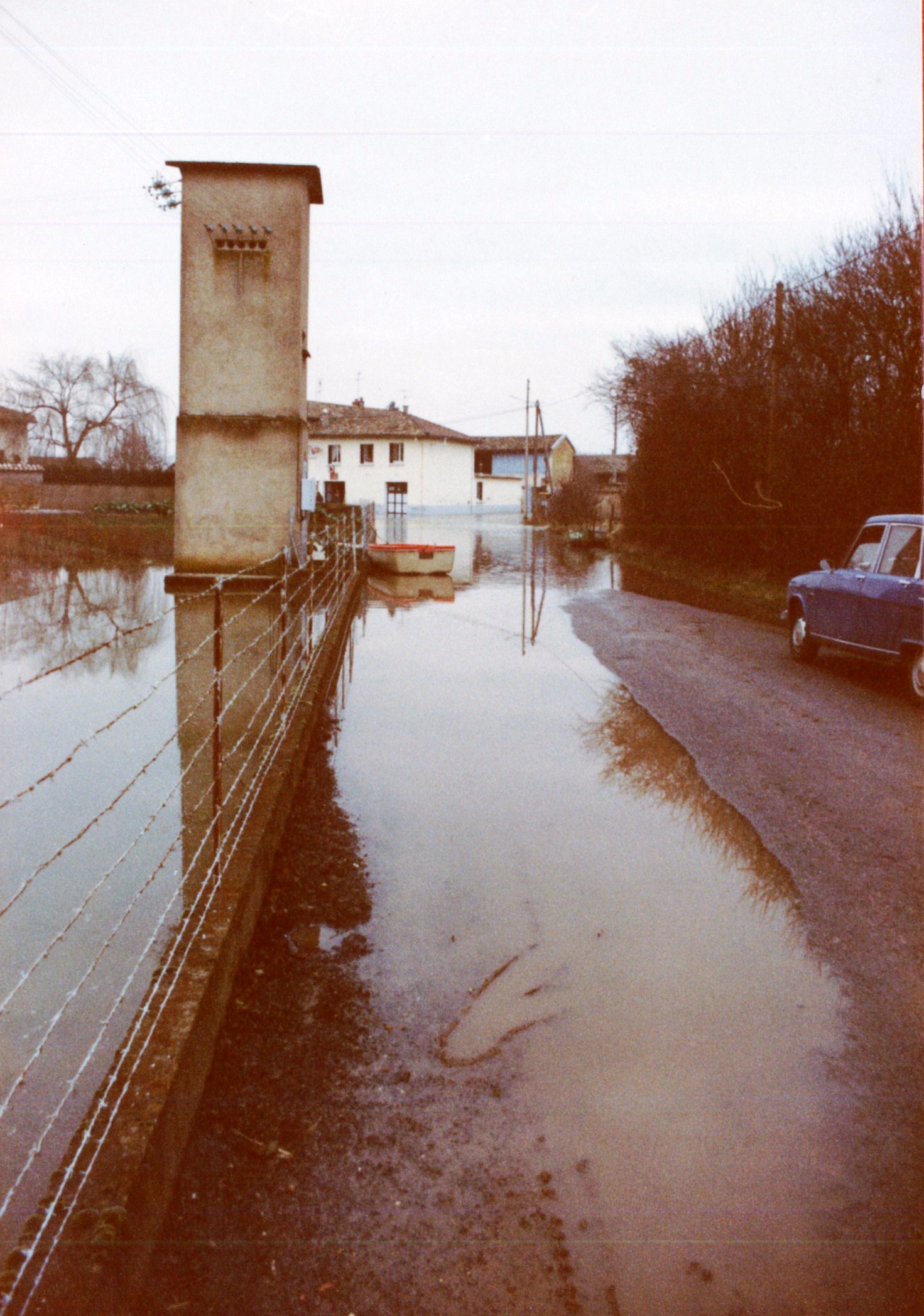 Crue de la Saône en 1981 à St Symphorien-d’Ancelles