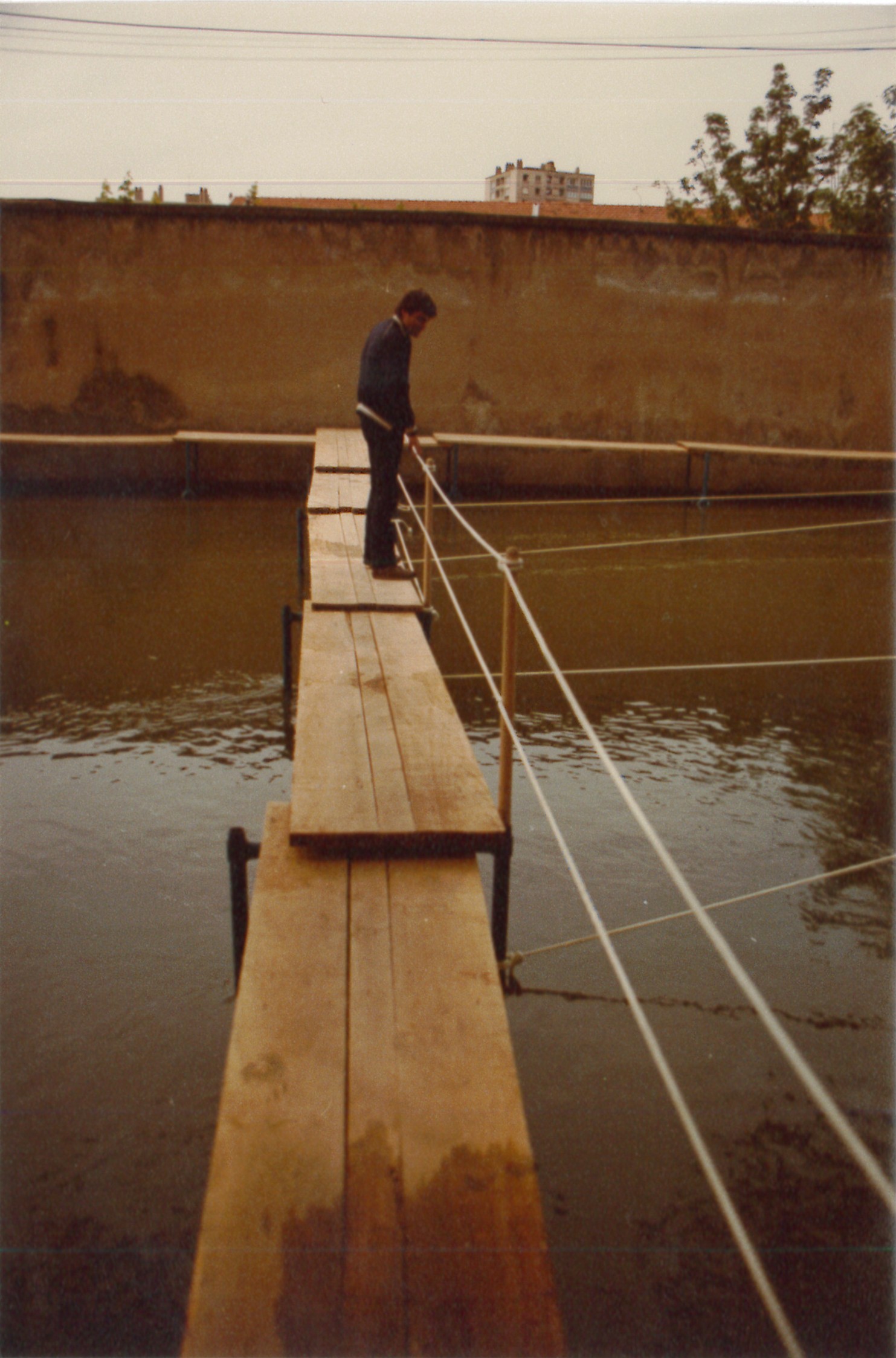 Crue de la Saône en 1983 à Mâcon