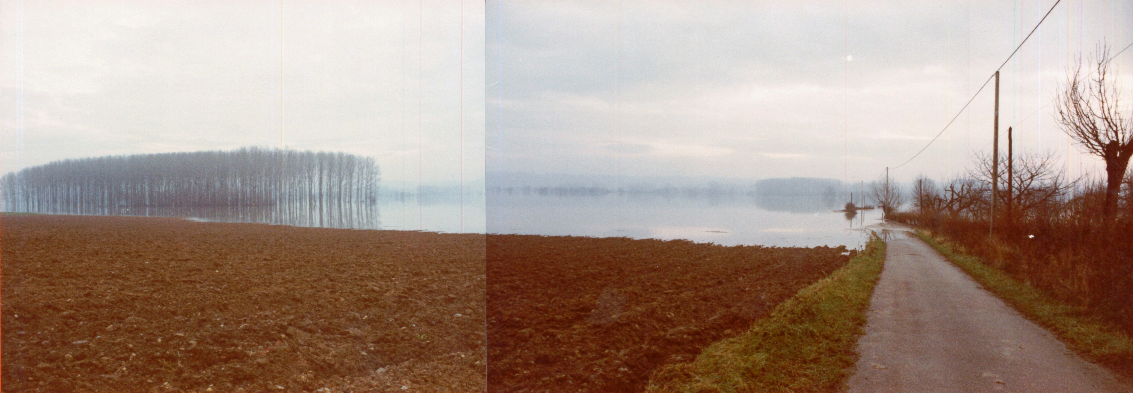 Crue de la Saône en 1981 à Quincieux