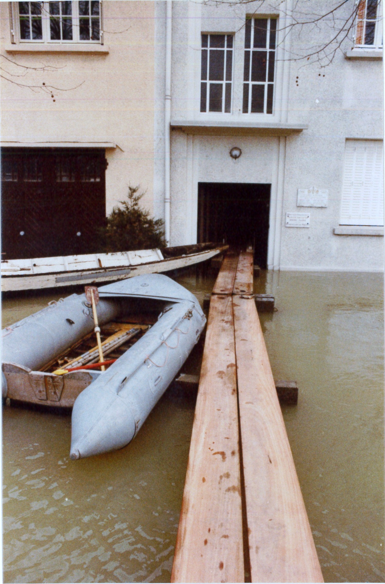 Crue de la Saône en 1981 à Mâcon