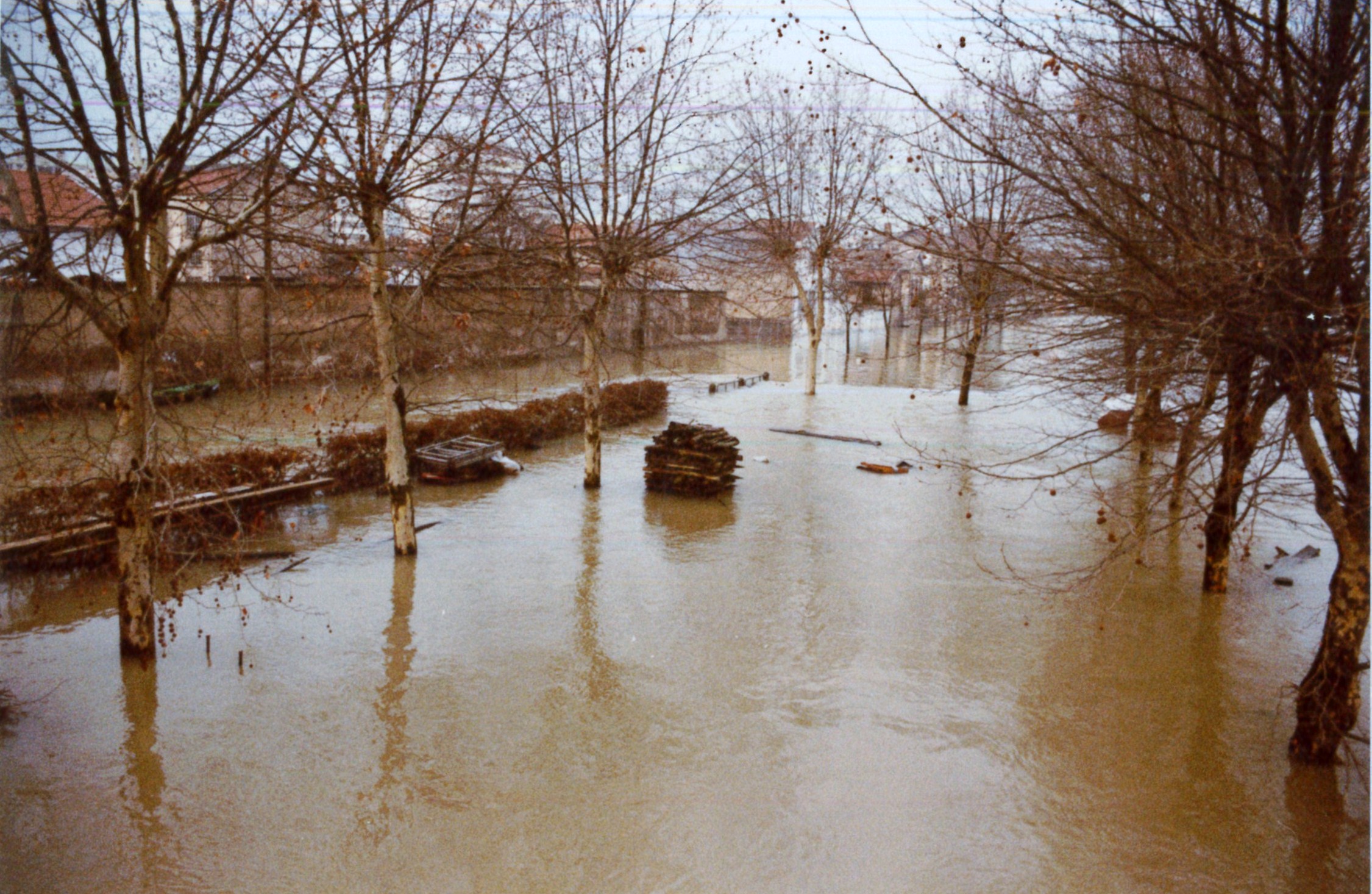 Crue de la Saône en 1981 à Mâcon