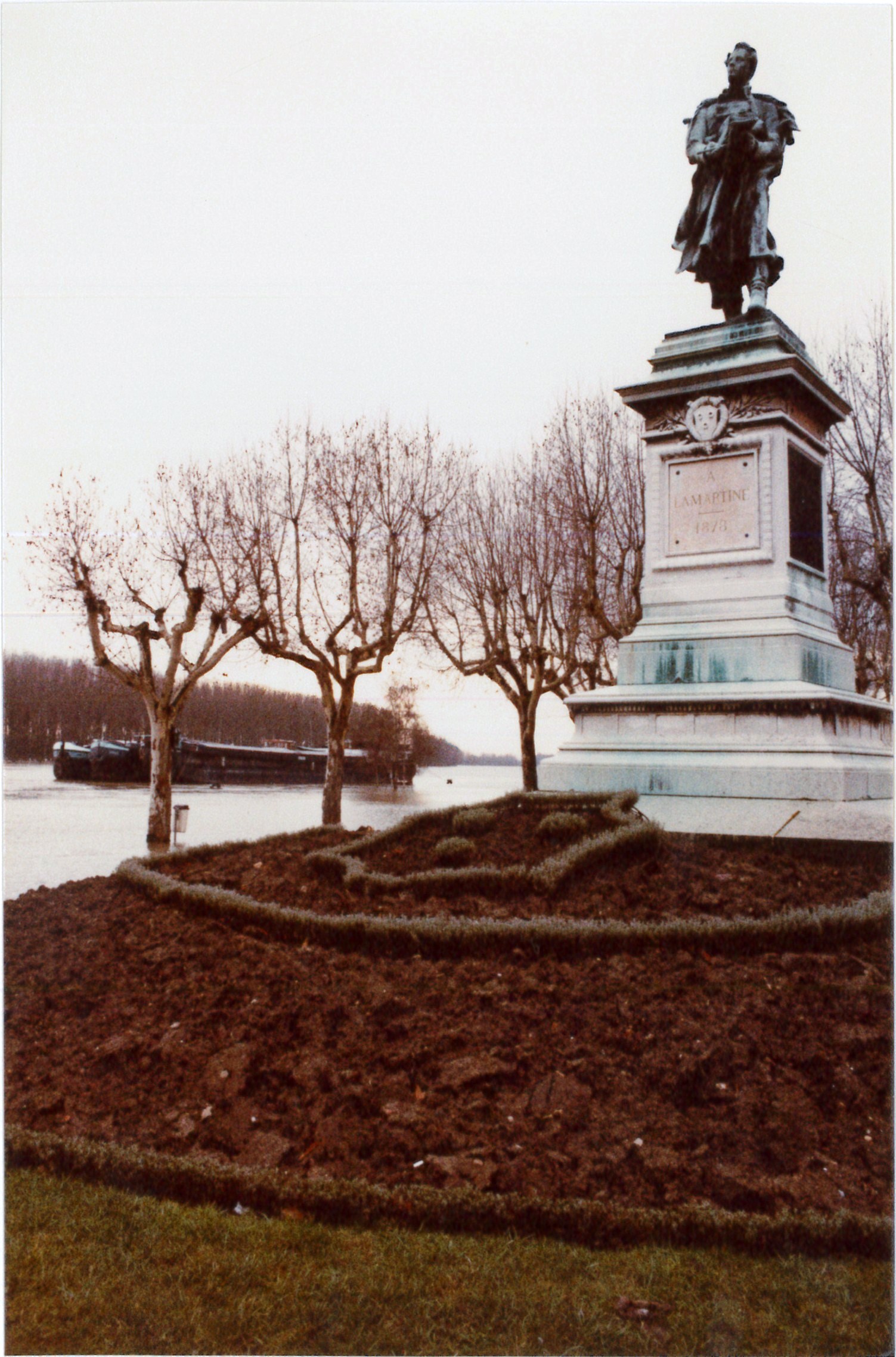 Crue de la Saône en 1981 à Mâcon