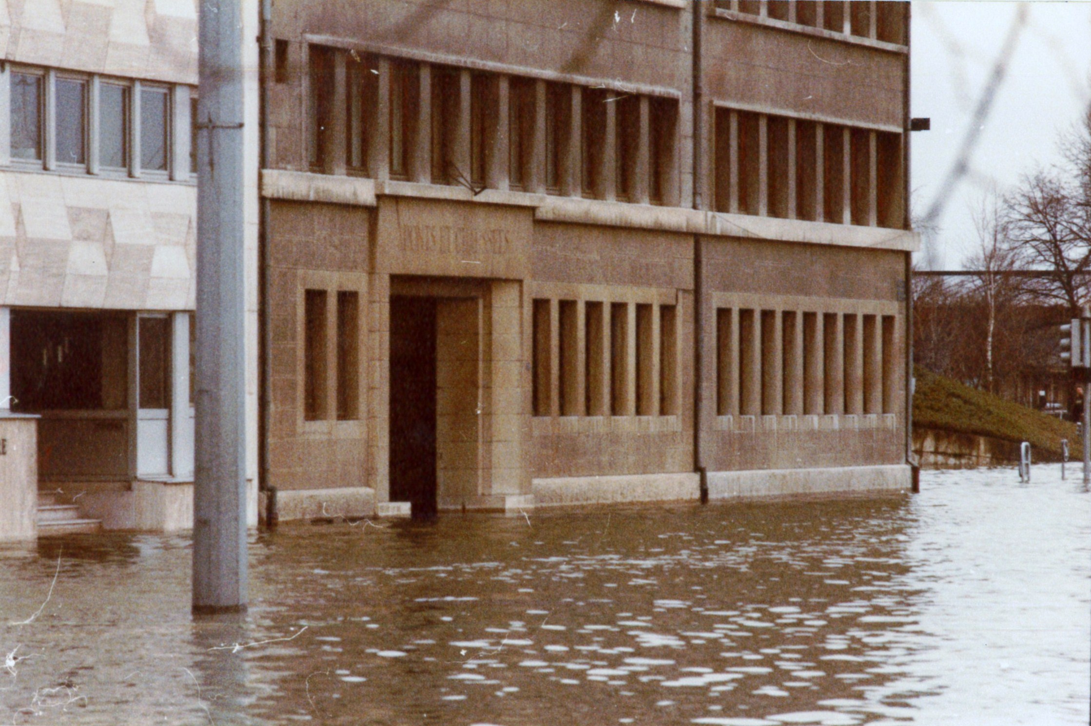 Crue de la Saône en 1981 à Mâcon