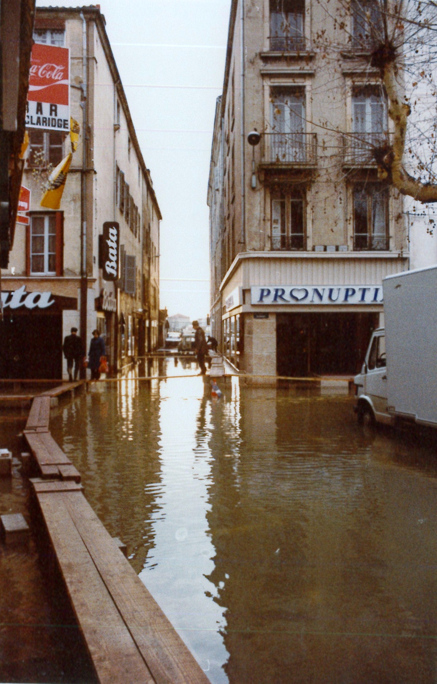 Crue de la Saône en 1981 à Mâcon