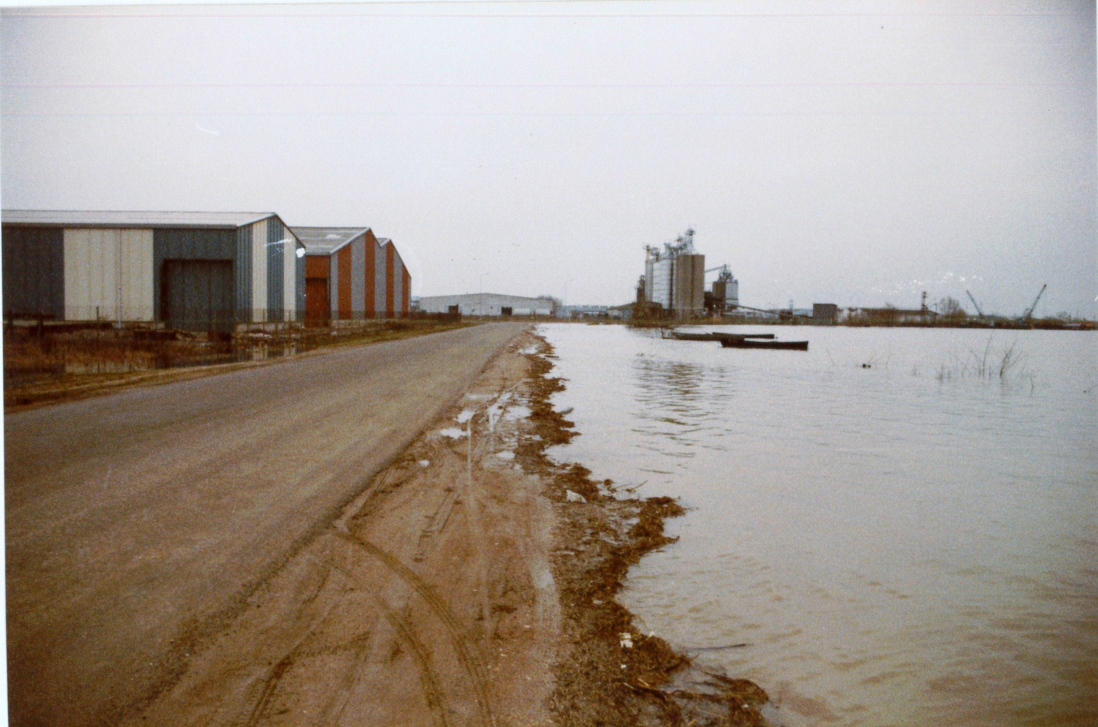 Crue de la Saône en 1981 à Mâcon