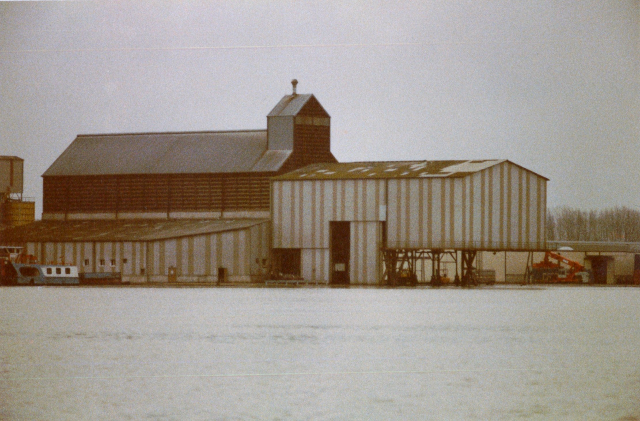 Crue de la Saône en 1981 à Mâcon