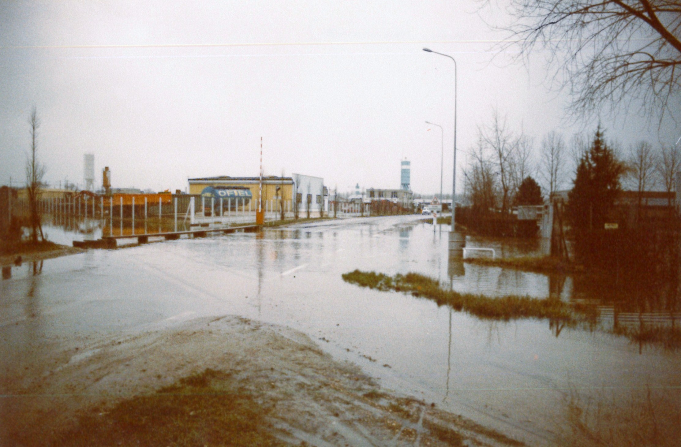 Crue de la Saône en 1981 à Mâcon