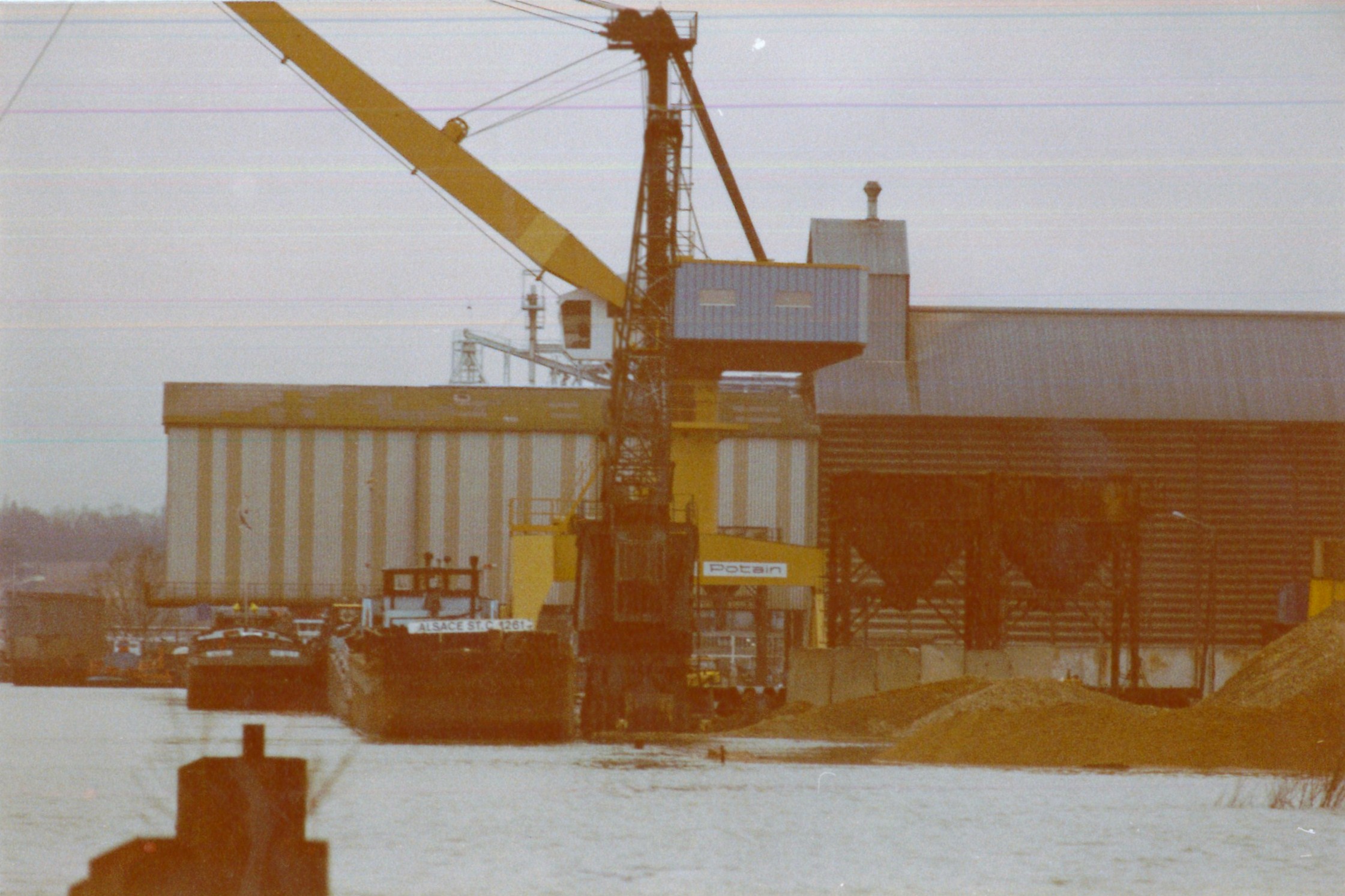 Crue de la Saône en 1981 à Mâcon