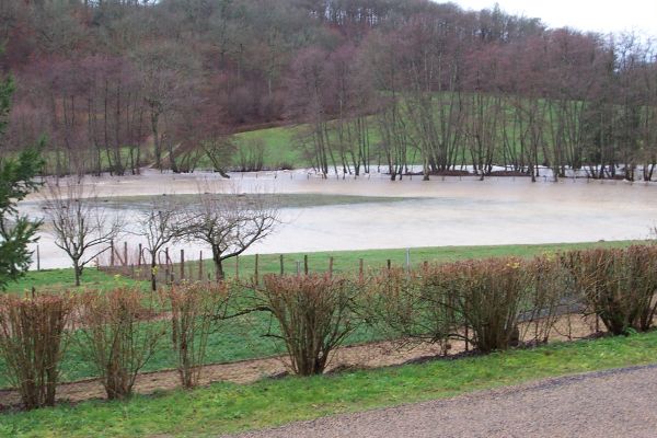 Crue du Cousin, en janvier 2004, à Avallon dans l'Yonne