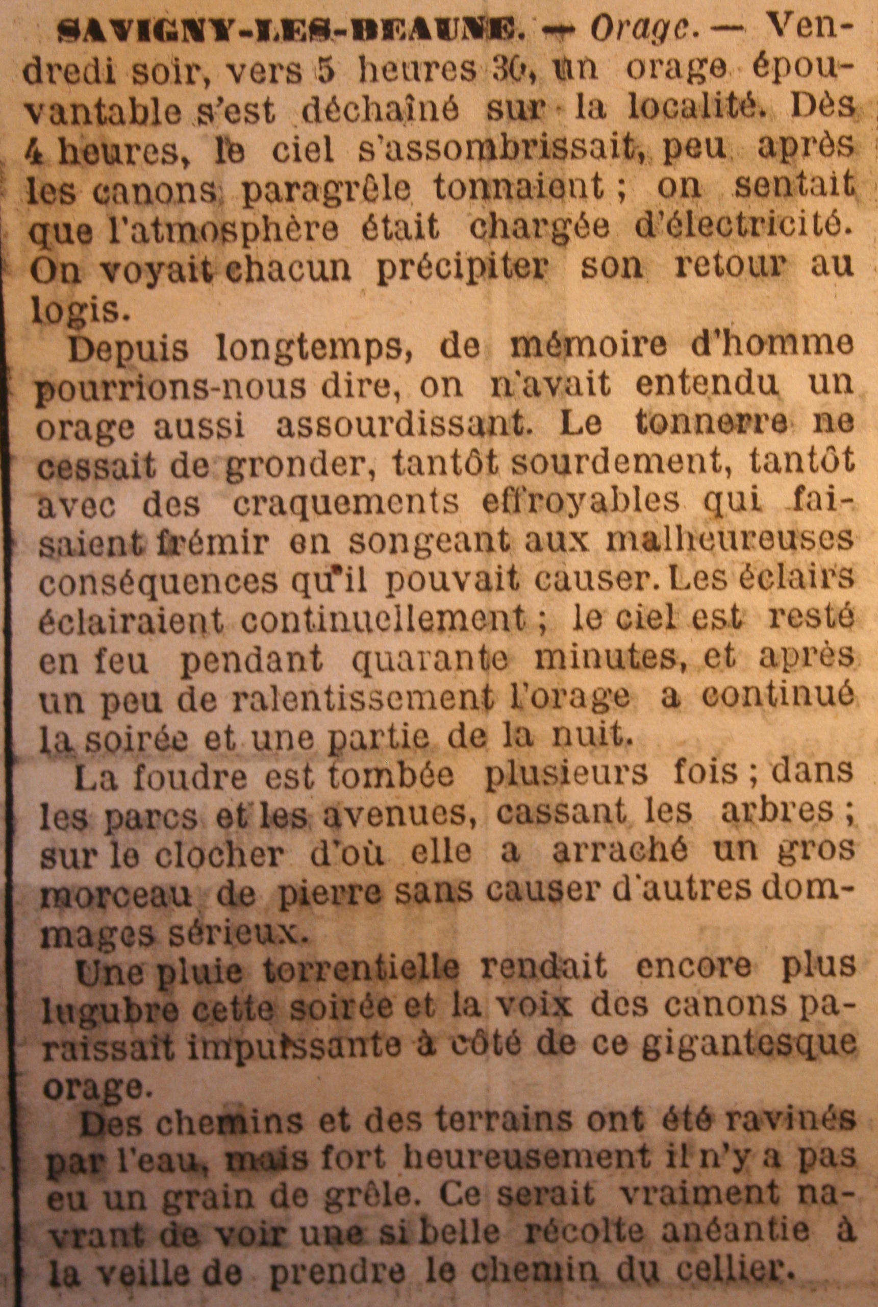 article de journal