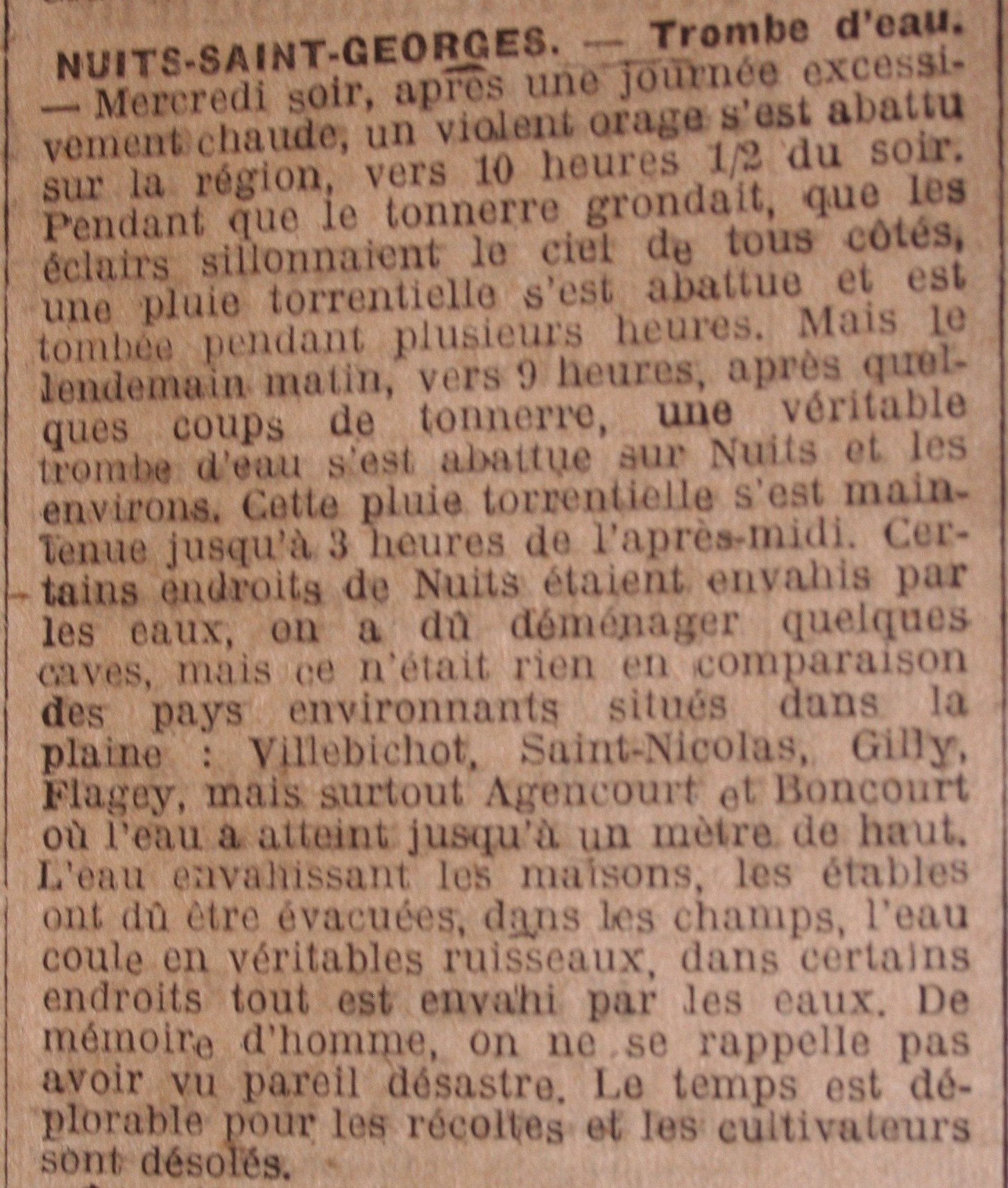 article de journal