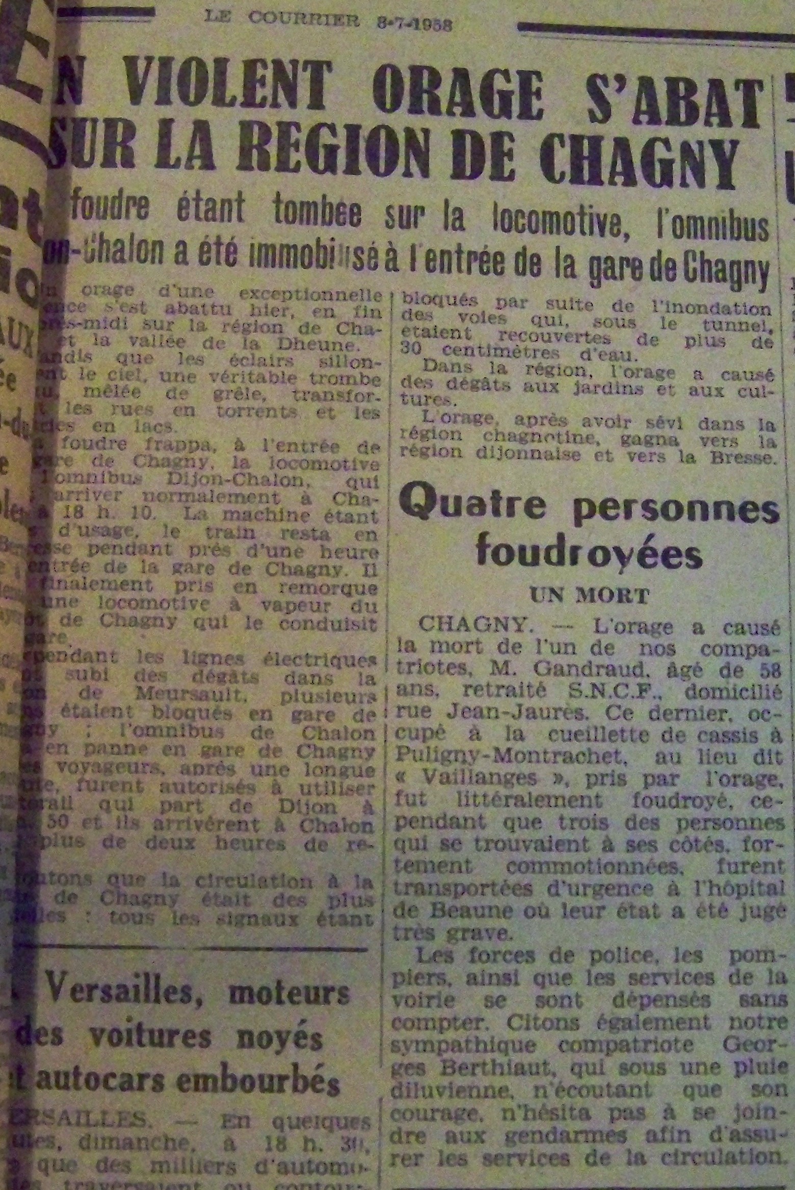 article de journal