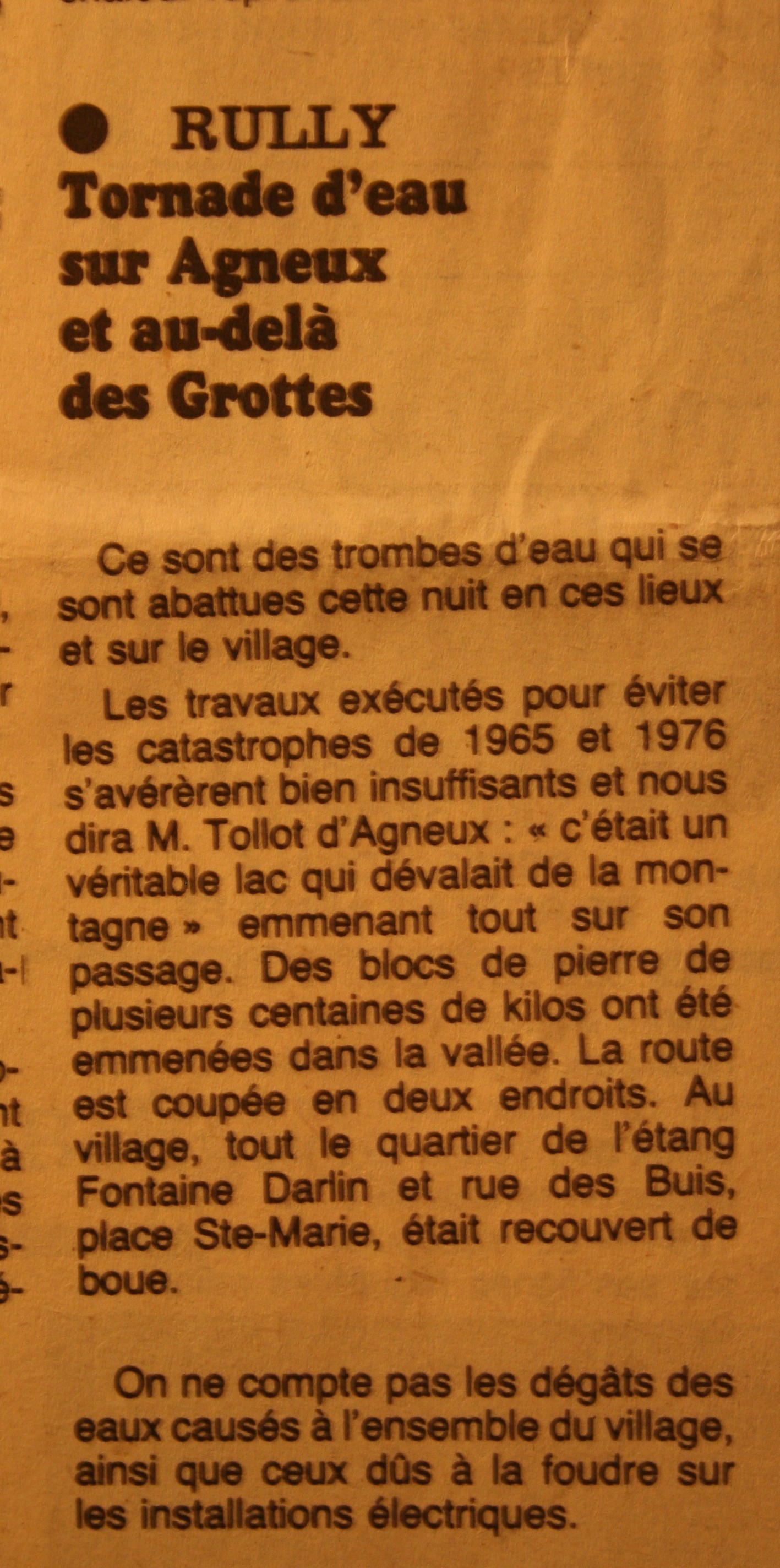 article de journal