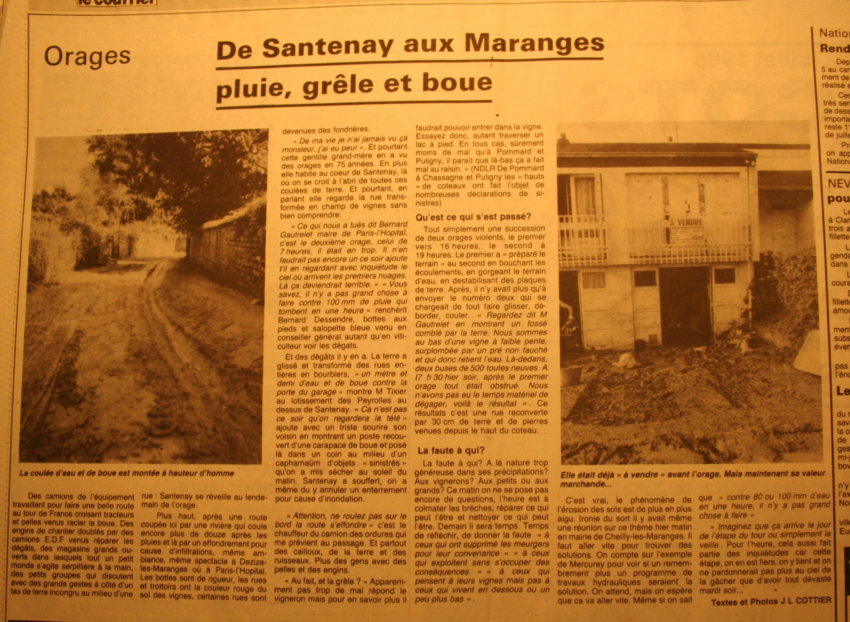 article de journal