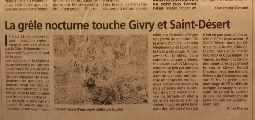 article de journal