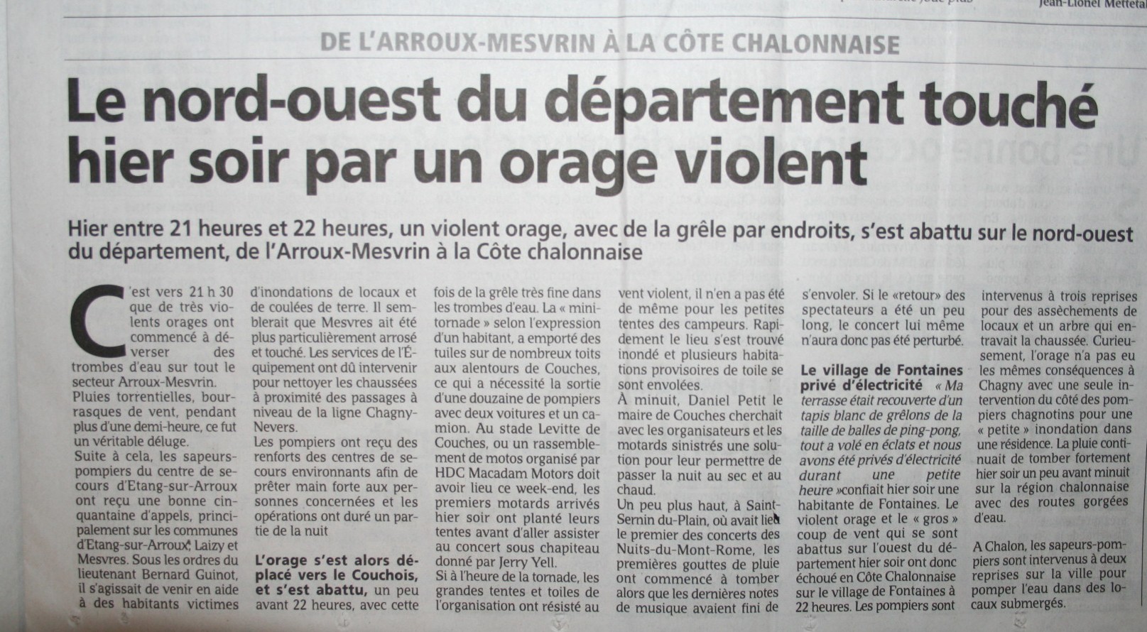 article de journal