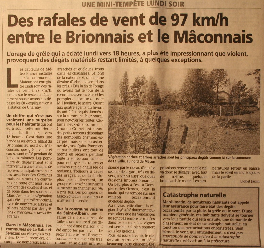 article de journal